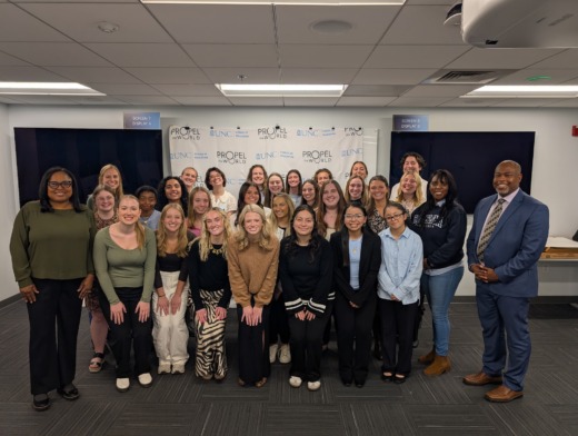 Group photo of HDFS students at Poster Symposium