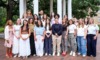 Group photo of the School counseling program's 2025-2026 cohort. Pictured outside.