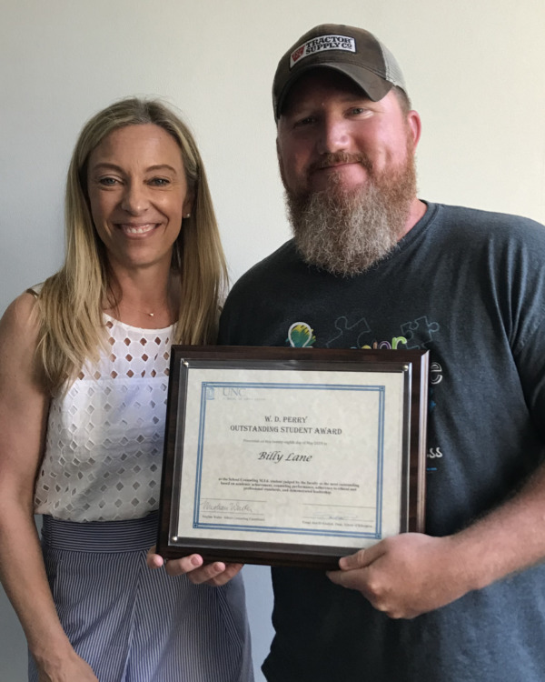Billy Lane receives W.D. Perry Awards