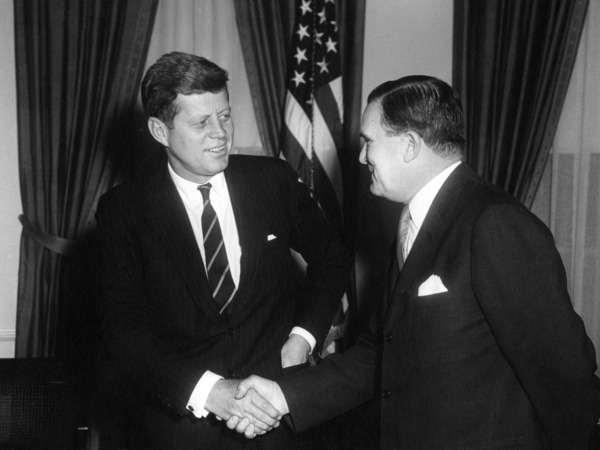 Two men shaking hands