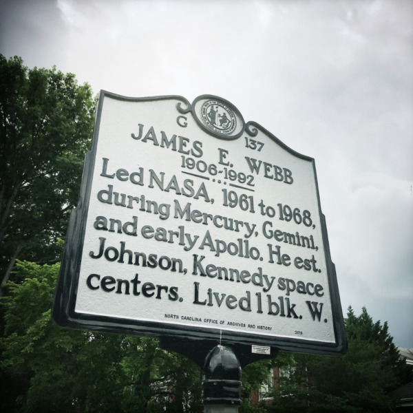Photo of an historical marker