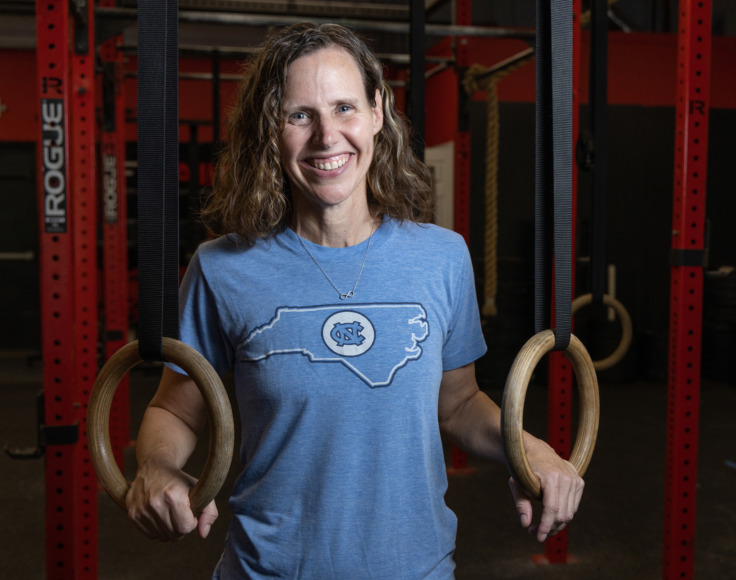 Portrait of Kara Hume in the gym