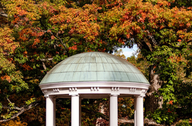 Image of the Old Well during fall