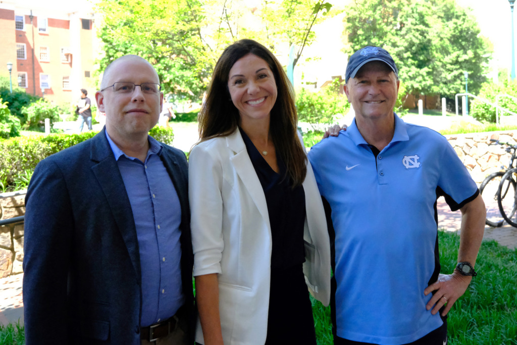 Anson Dorrance Co-Teaching Class At UNC On 