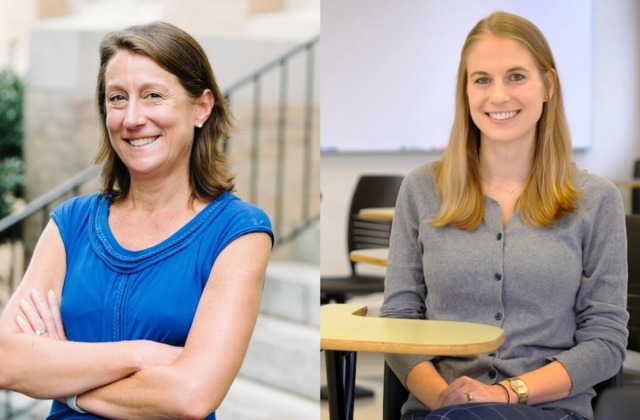 Cheryl Mason Bolick, Ph.D., (left) and Emily Halpin, Ph.D., (right)