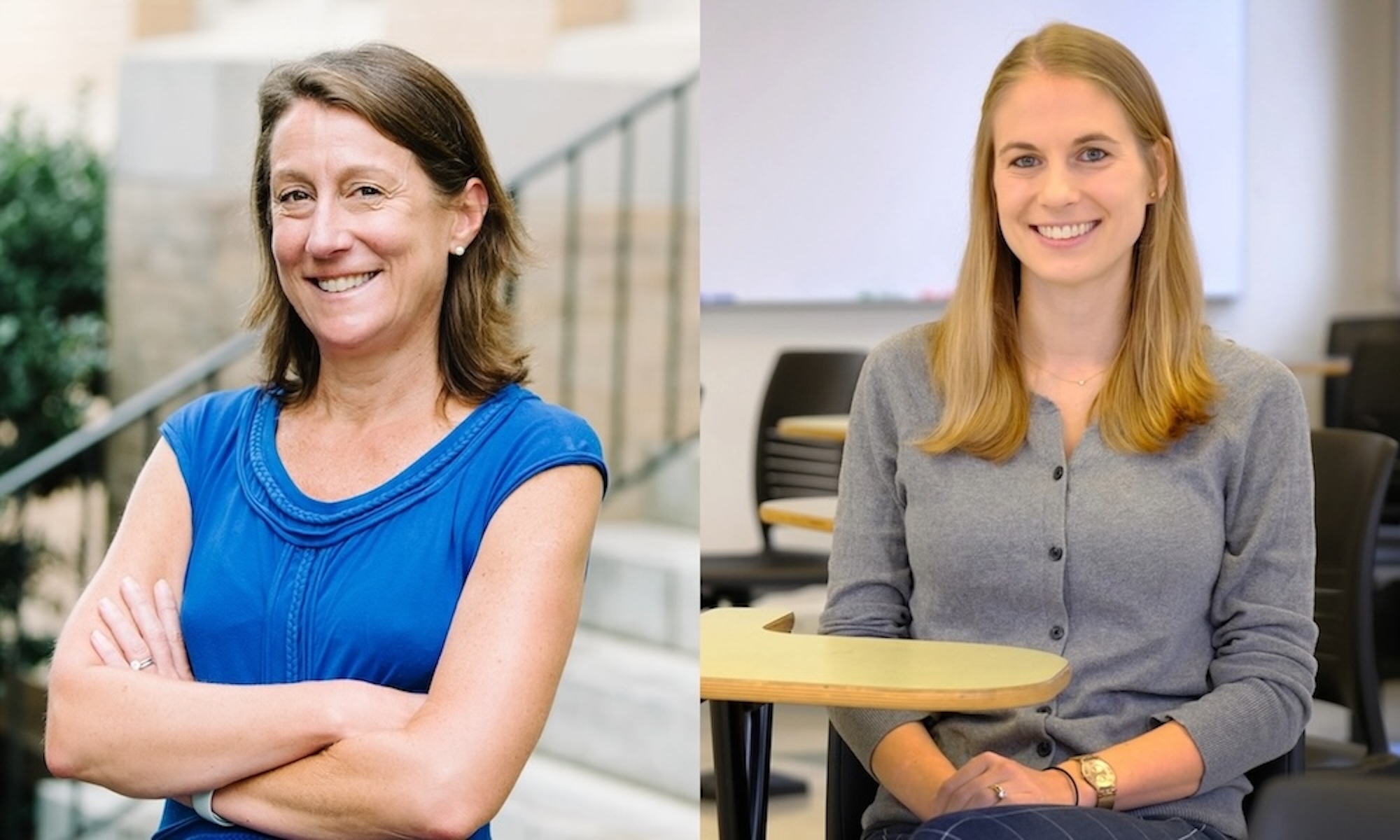 Cheryl Mason Bolick, Ph.D., (left) and Emily Halpin, Ph.D., (right)