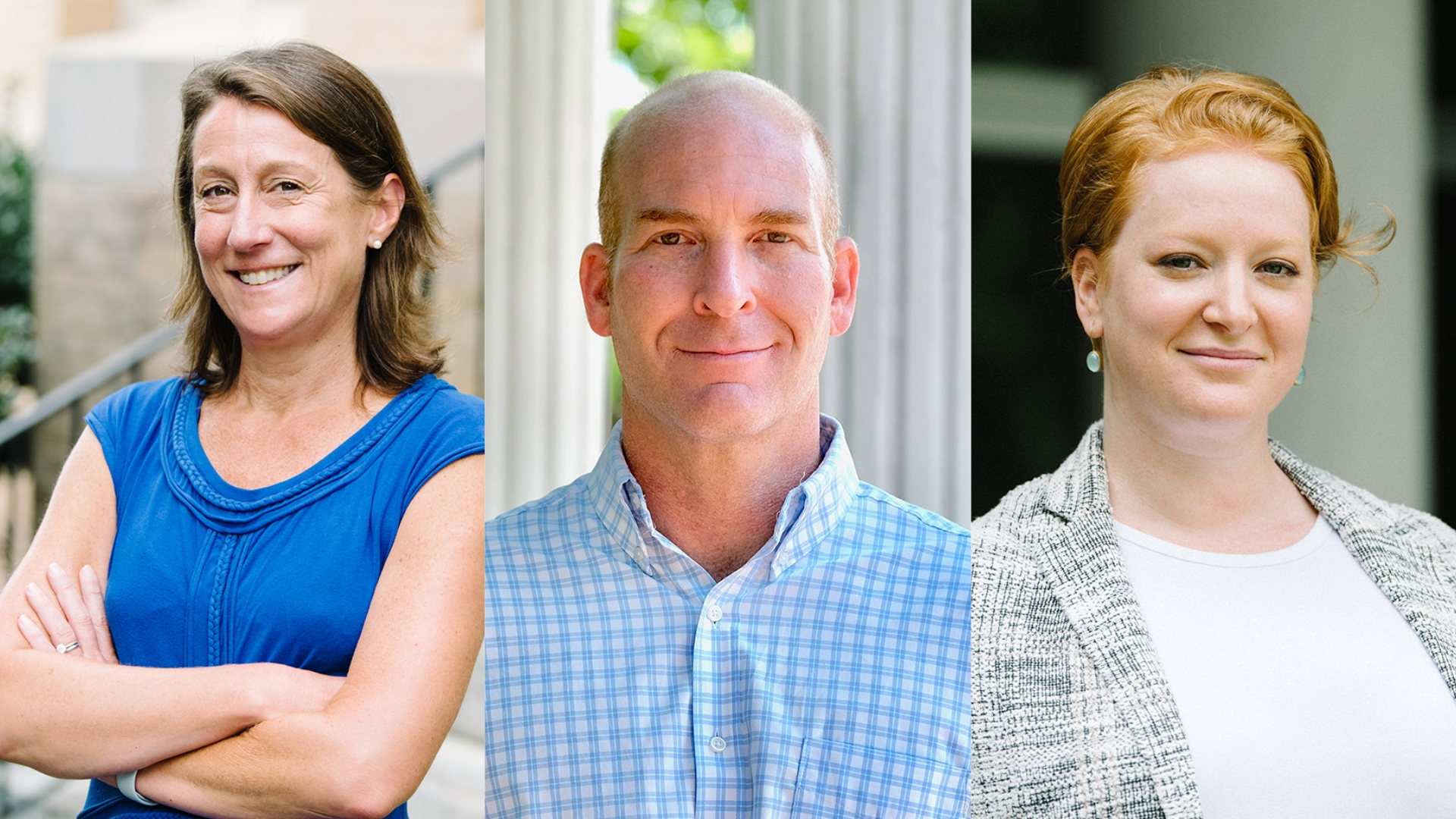 Pictured from left to right: Cheryl Bolick, Ph.D., Todd Cherner, Ph.D., and Dana Riger, Ph.D.