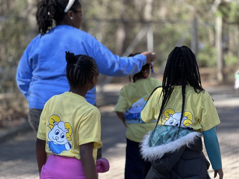CCA students spend a day at the North Carolina Botanical Garden.