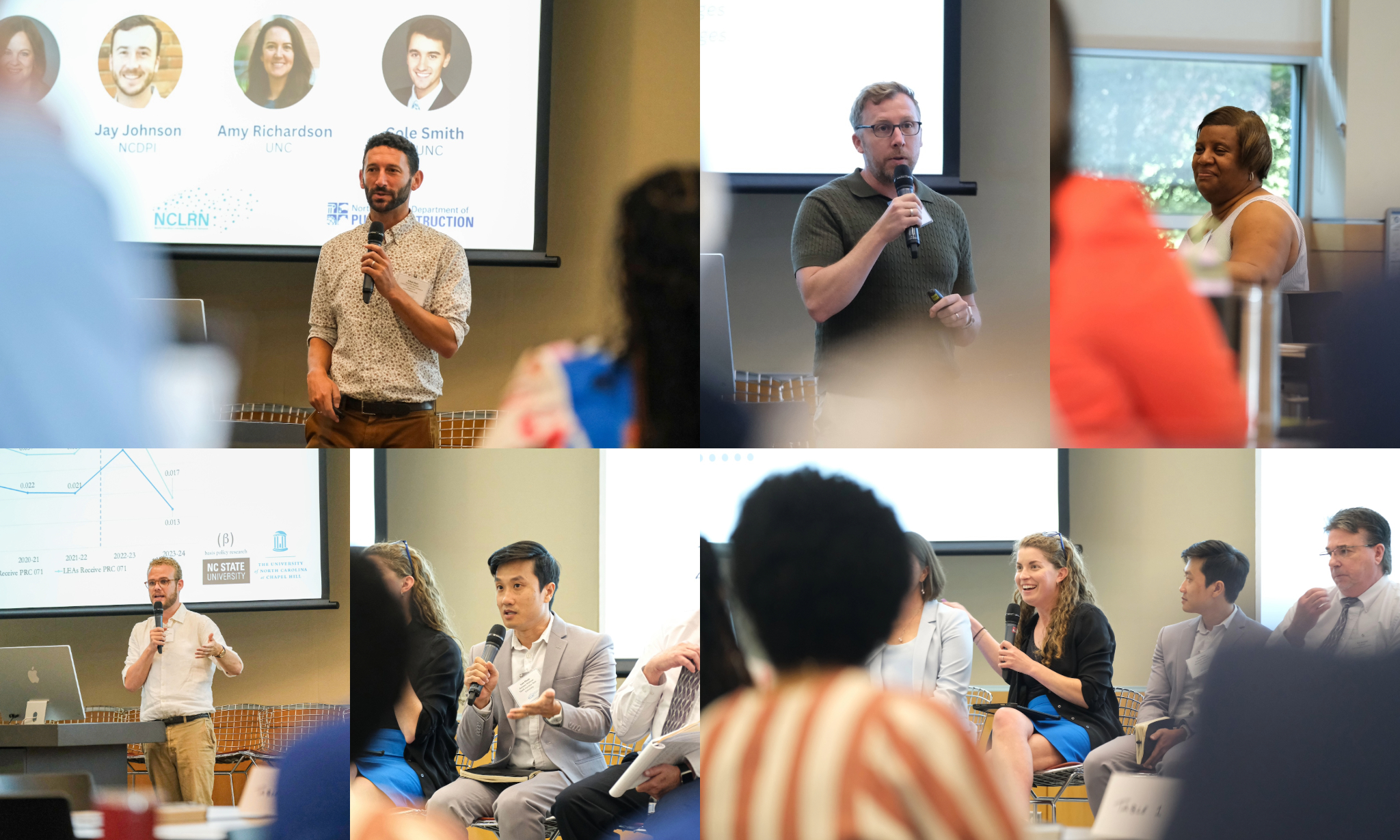 Collage image of joint School-NCDPI-Collaboratory event hosted on June 26,2025.