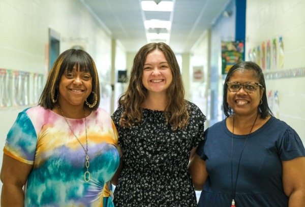 (Left to right): Rosalyn Spencer, Madison Sturdivant, and Takeima Ricks