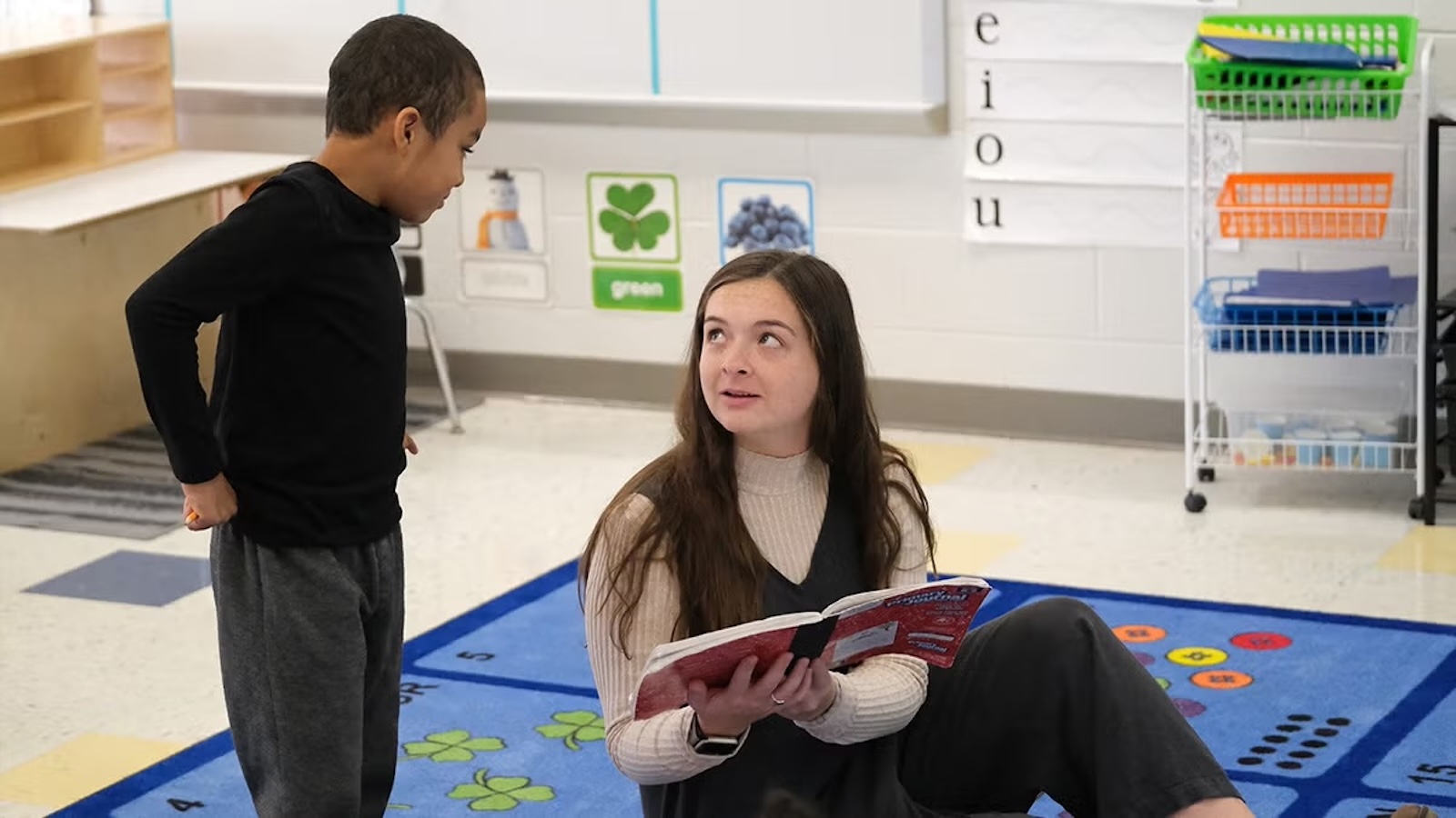 At the end of Madison Sturdivant's first year teaching, more than 90% of her first-grade students were proficient in reading. (UNC School of Education)