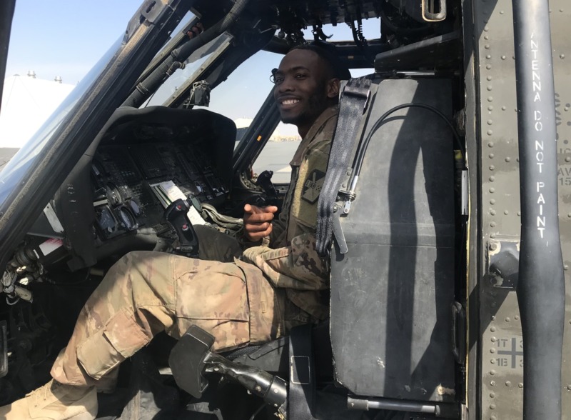 Omari Tate in Helicopter