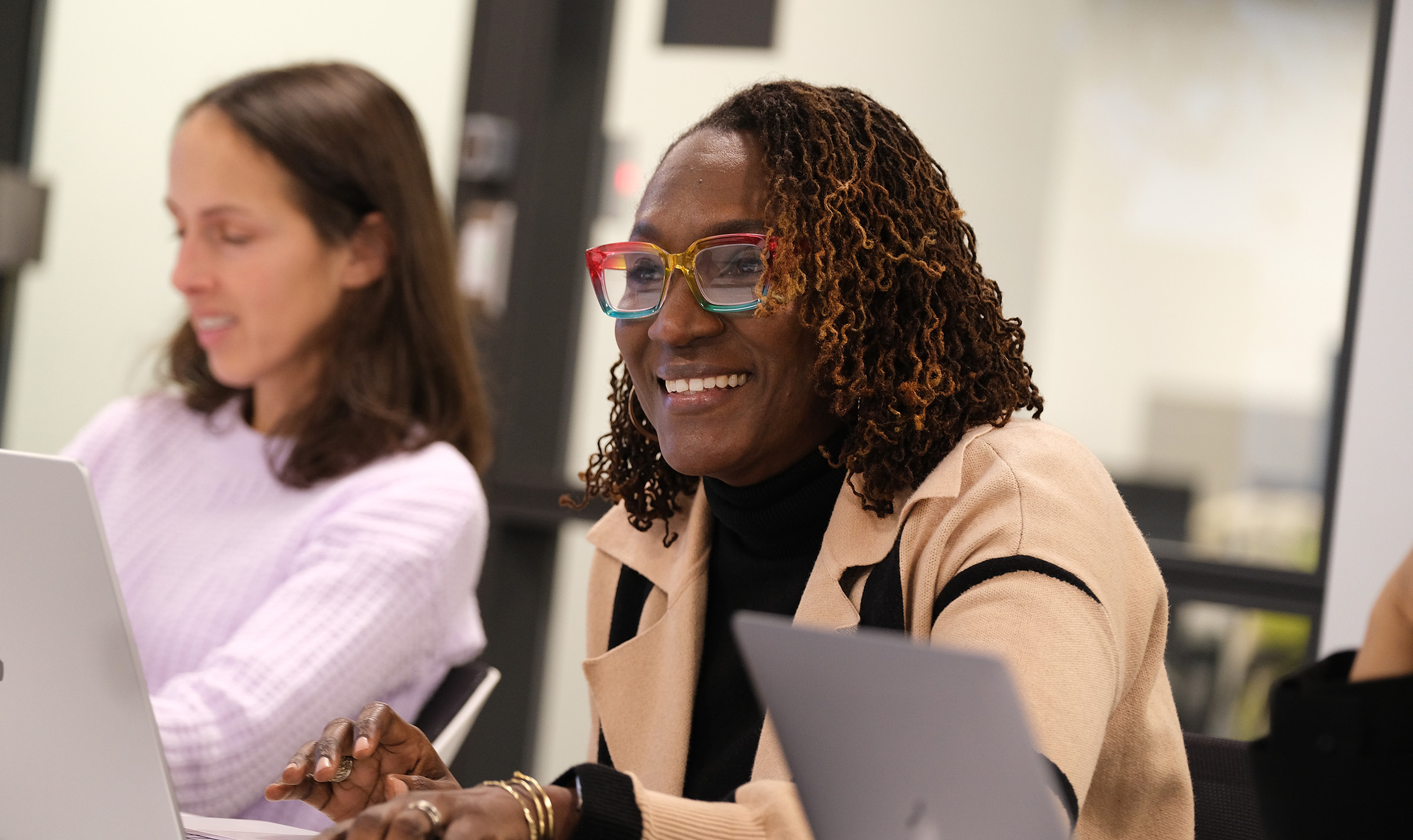 Image of Dionne Cross Francis with doctoral students